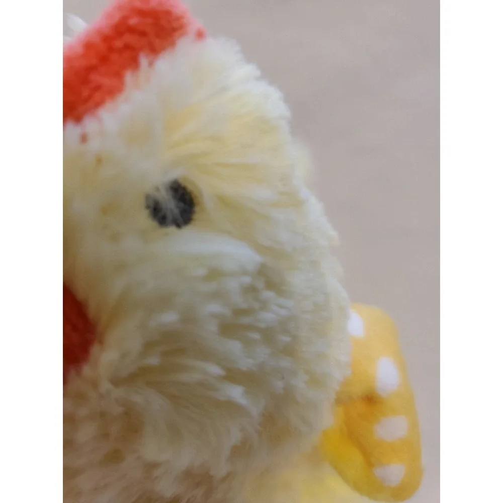 Cloud Island Baby Chick  Lovey Chicken Satin‎ Trim Embroidered Eyes Yellow 13